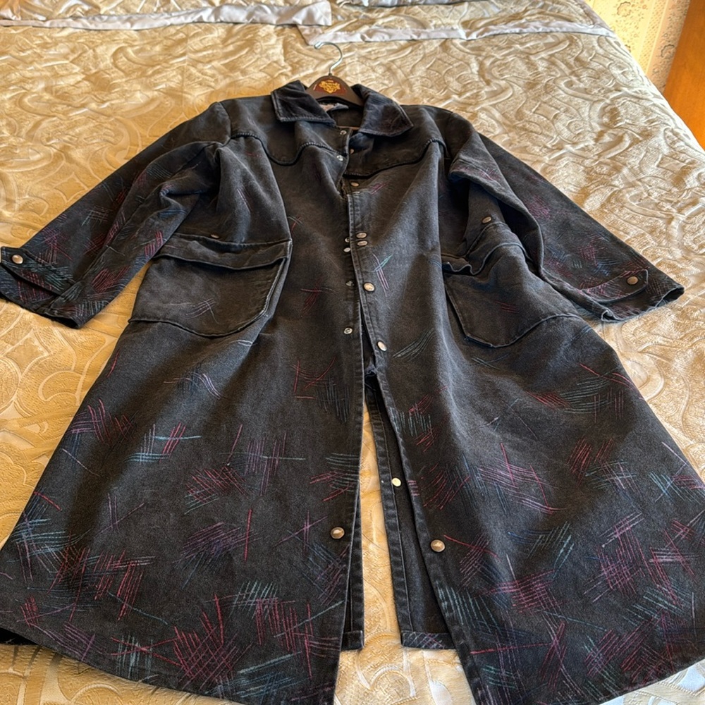 A one of a kind wearable art Duster
